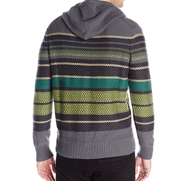 Dickies striped gray green hoodie sweater winter
